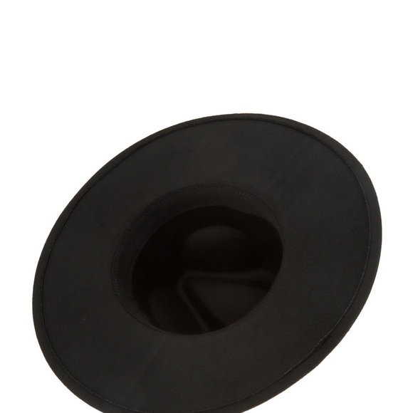 •Glam On• Felt Fedora Logo Hat (Red Edition) - Picture 11 of 14